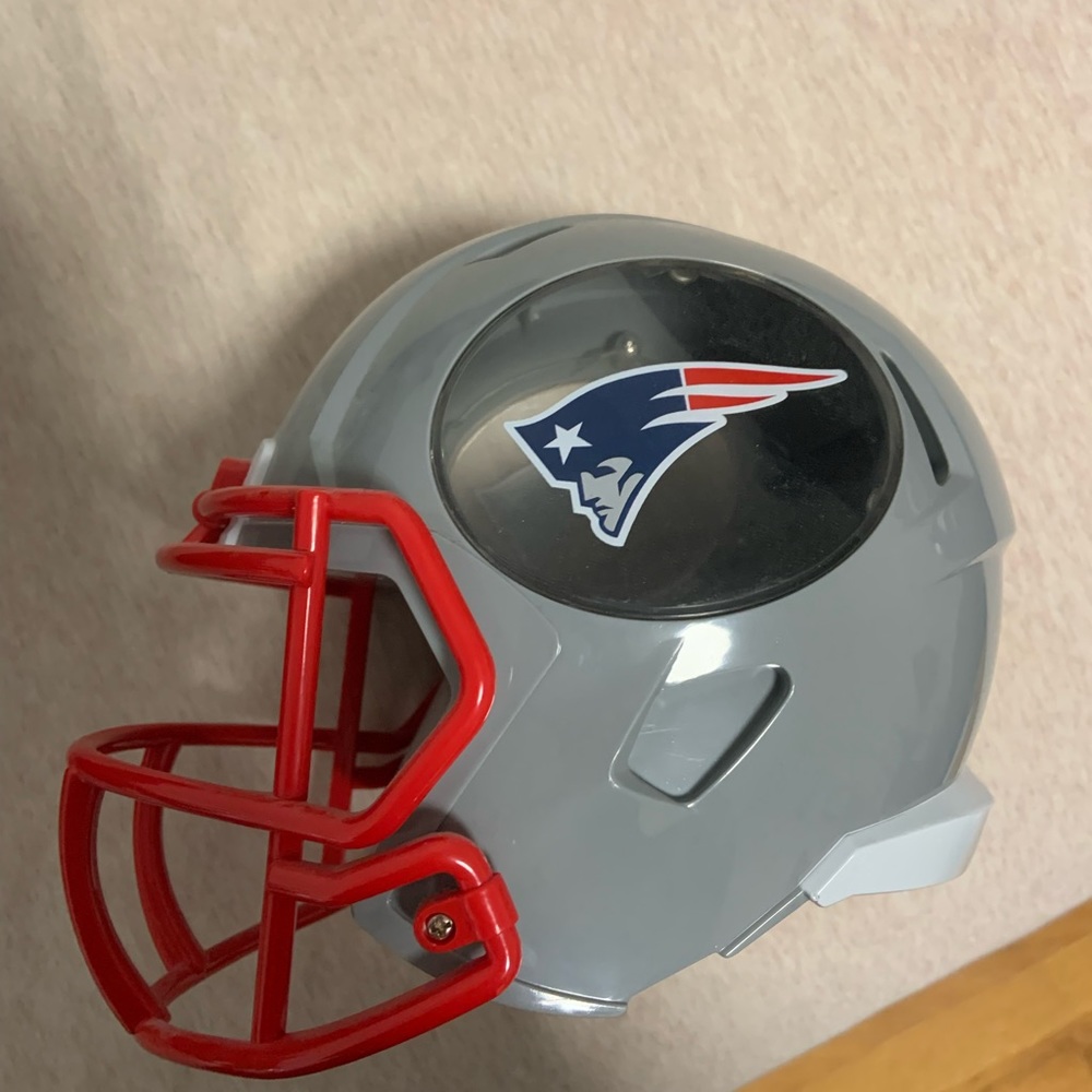 Cool New England patriots helmet